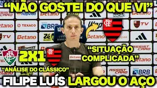 FILIPE LUÍS LARGOU o AÇO após FLUMINENSE 2 X 1 FLAMENGO ! 