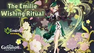 THE ULTIMATE EMILIE WISHING CATALYST RITUAL | Emilie Banner Pulls | Genshin Impact