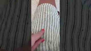 Chloe Linen Shorts Try On (S)