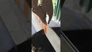 How to repair a worn out chainsaw bar