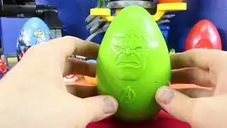 Easter Egg Hunt With Imaginext Batman Robin Spider man Hulk - Just4fun290 Original Videos