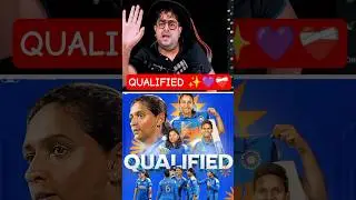 Indian women's team qualified for semis 💜 #womenscricketworldcup2025 #semifinal #shorts