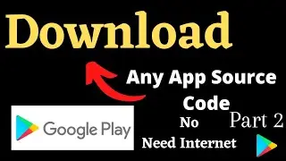 Apps Source Code। Android Studio । Learn to code