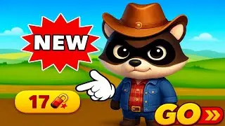 Talking Tom Gold Run Walkthrough - Unlock Boss Raccoon vs New Friends - Street Jam event