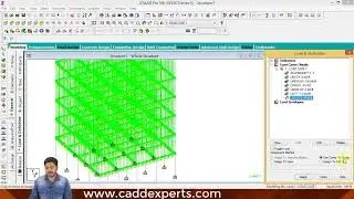 Class 6   Primery loads and member loads Stadd pro