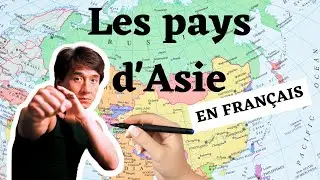 Pays d'Asie, langues et nationalités en français
