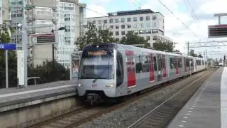 Randstadrail Metroline E in the Hague, Netherlands