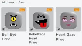 HURRY! GET THESE NEW CUTE & COOL FREE FACES ITEMS NOW!😍 BEFORE THEY'RE GONE! EASY EVENT!