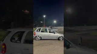 Corsa baixo na fixa com rodas 17