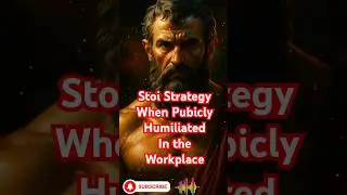 STOIC STRATEGY WHEN PUBLICLY HUMILIATED IN THE WORKPLACE