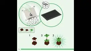 Building instructions for 21245, The Panda Haven, LEGO&reg; Minecraft&trade;