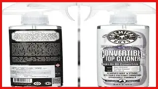 Chemical Guys Convertible Top Cleaner &ndash; Restore Your Convertible Soft Top to Like New Condition