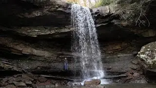 Going Behind A Waterfall