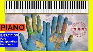 Independizar manos en el PIANO | Cómo independizar las manos en el PIANO EJERCICIOS