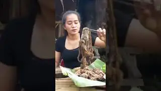 Placenta of cow #forest #food #cooking #goodfood #prettygirl #Placenta