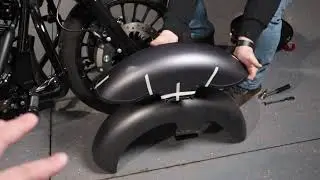 Install of the Advanblack  Holeshot Performance Short Front Fender #install #fender #advanblack