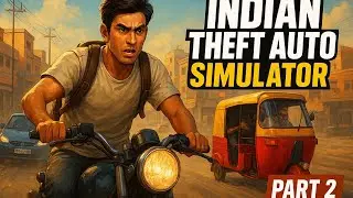 INDIAN THEFT AUTO SIMULATOR PART 2 | POLICE CANNOT CATCH ME | THEIF GAMEPLAY 
