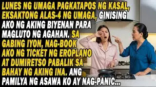 4 Am😴Ginising Ako Ng Biyenan Para Magluto Kinabukasan Ng Kasal🍳🥱🤬Ginawa Ko'y Ikinataranta Nila...😏🤫