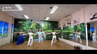 Lớp m&uacute;a bụng n&acirc;ng cao S&agrave;i G&ograve;n- Bellygirls Club- Ms Khanh Hoa