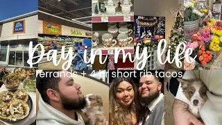 Day In My Life: Puppy visits, Errands, & Dinner at Home 