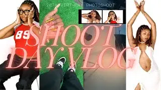 PHOTOSHOOT VLOG || come with me 20th birthday shoot #leoszn