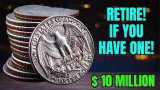 Top 6 Most Washington Quarter Dollar Coins That Could Make You Rich! Valuable Old Coins To Look For