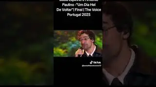Buba Espinho e Ant&oacute;nio Paulino cantam juntos na Final do The Voice Portugal