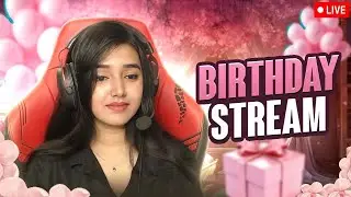 HAPPY BIRTHDAY TO ME #bgmi #girlgamer #shortslive #shorts #live #pubgmobile #bgmilive