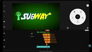 Subway Logo Remake Kinemaster Speedrun x10 Speed