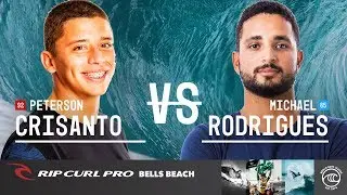 Peterson Crisanto vs. Michael Rodrigues - Round of 32, Heat 2 - Rip Curl Pro Bells Beach 2019