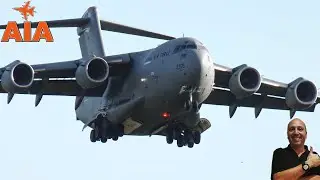 Touch and Go RAF Brize Norton: The Spectacular Landings of a Royal Air Force C17 Globemaster III