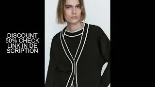 Ethereal MD 2025 massidutti autumn new style of Women's contrast color casual all-matching temperame