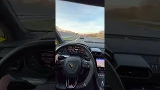 POV Lamborghini Urus Road Drive