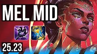 MEL vs SYNDRA (MID) | 11/1/2, Dominating | KR Master | 25.23