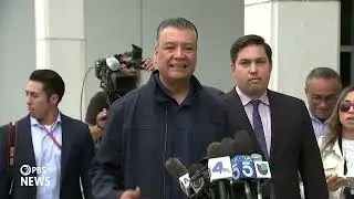 WATCH: Sen. Padilla gives remarks after forcible removal from Noem briefing
