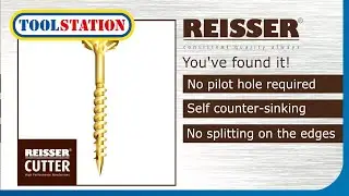 Reisser Cutter Screws: Ultimate Performance & Flawless Finish in Woodworking | Toolstation