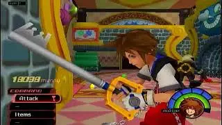 Kingdom Hearts Final Mix - Early Traverse Town level grinding