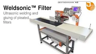 Jentschmann Weldsonic&trade; Filter &bull; Ultrasonic welding/gluing of pleated filters