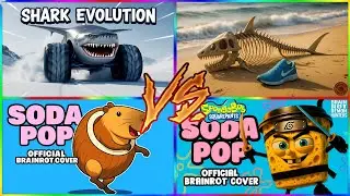 ⚠️ SODA POP 🆚 SHARK EVOLUTION | ULTIMATE BRAINROT TILES HOP BATTLE! ⚡🎶