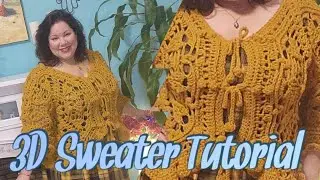 3D Sweater Tutorial Part 2 First on Youtube