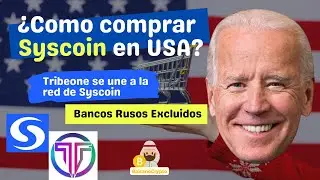 ✅ &iquest;Como comprar Syscoin en USA?. 🚀 TribeOne se une a la red de Syscoin. 💥Bancos Rusos Excluidos.
