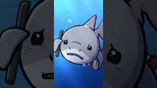 White Shark 🦈 #animation #original #cartoon