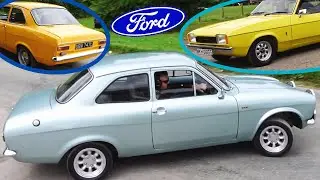 Ford Cars leaving CLASSIC FORD MEET Squires JUNE 2024