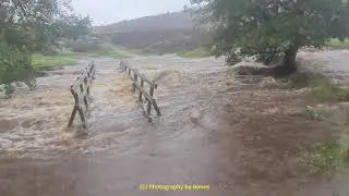 Storm Babet Pt1 -  Derbyshire Peak District 20th Oct 2023