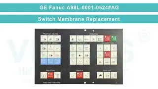 GE Fanuc A98L-0001-0524#AG Terminal Keypad Replacement