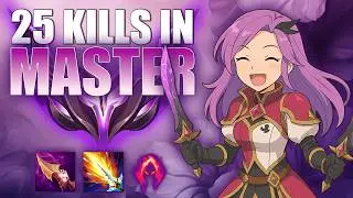 25 KILLS in MASTER soloqueue