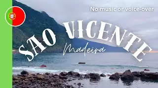 Peaceful Ocean Waves in S&atilde;o Vicente, Madeira 🇵🇹 | Relaxing Atlantic View & Nature Sounds