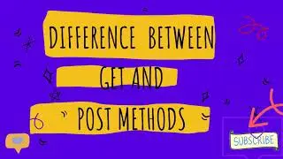 Difference between GET and POST method| Asked in MNC interviews | Important Concept| Rest API method