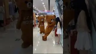 🤣Teddy 🤭 bear funny #prank with #cute #girl funny mix #arsasyt