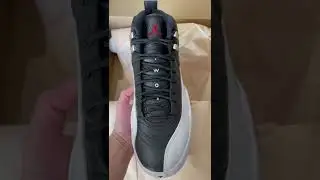 Nike Air Jordan 12 Playoffs on hand is 🔥 #jordan12 #playoffs #shorts #sneakers #jordan